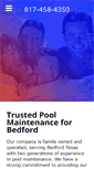 Mobile Screenshot of poolservicebedford.com